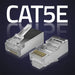 Qoltec 54554 Модулен конектор RJ45 | CAT5e | FTP