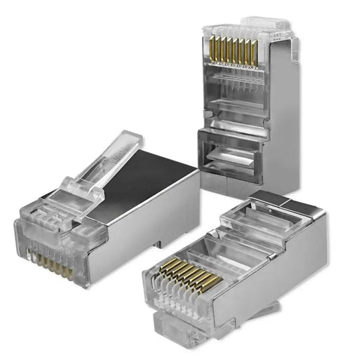 Qoltec 54556 Модулен конектор RJ45 | CAT6 | FTP | Позлатени