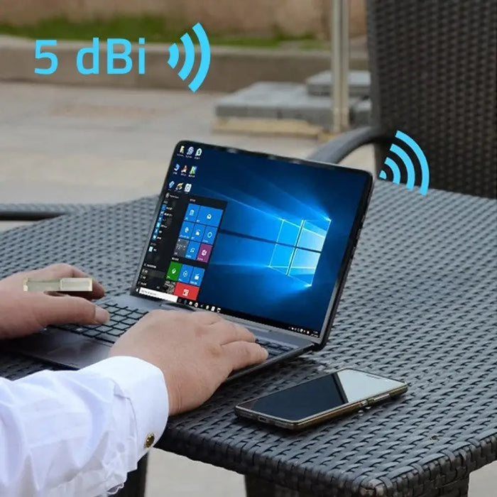 Qoltec 57044 4G LTE ДВОЙНА антена | 5dBi | всепосочна