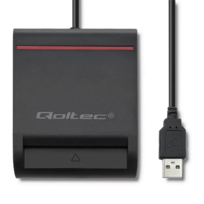 Qoltec Smart chip ID скенер за карти