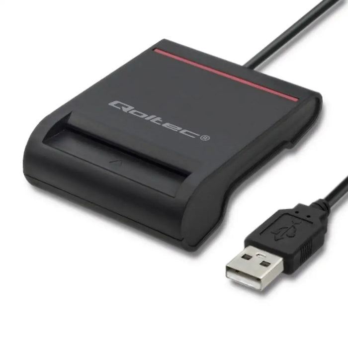 Qoltec Smart chip ID скенер за карти