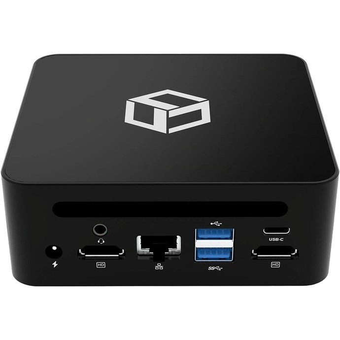 Мини компютър Qoobe AP1215U i3-1215U/16GB/SSD 512GB/Win 11 Pro черен