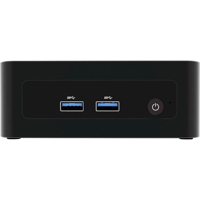 Мини компютър Qoobe AP1215U i3-1215U/16GB/SSD 512GB/Win 11 Pro черен