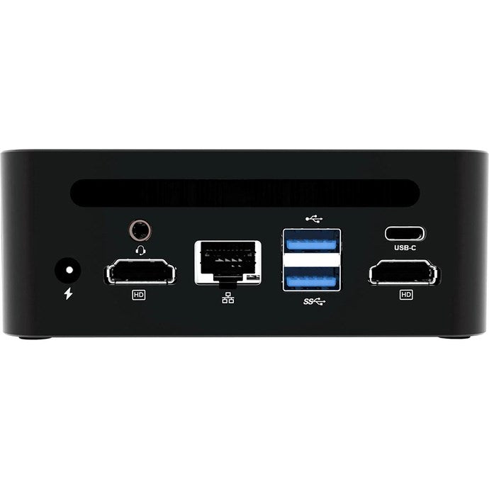 Мини компютър Qoobe AP1215U i3-1215U/16GB/SSD 512GB/Win 11 Pro черен