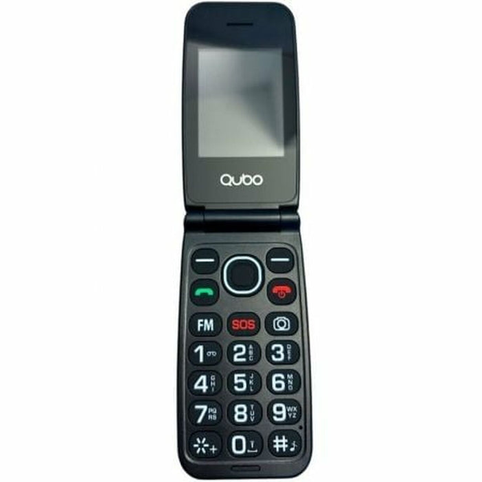 Мобилен телефон за по-възрастни хора Qubo NEONWBK 4G 2,4" 32 GB Черен