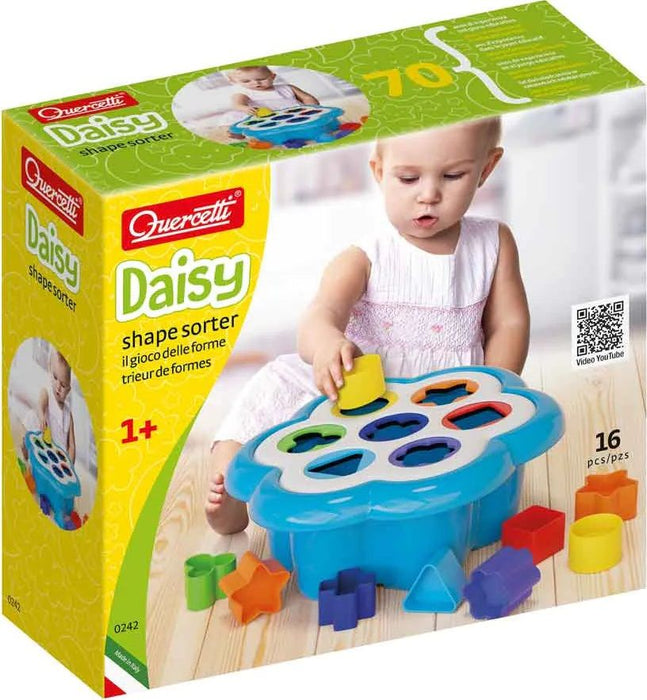 Сортер Quercetti - Daisy, 16 части