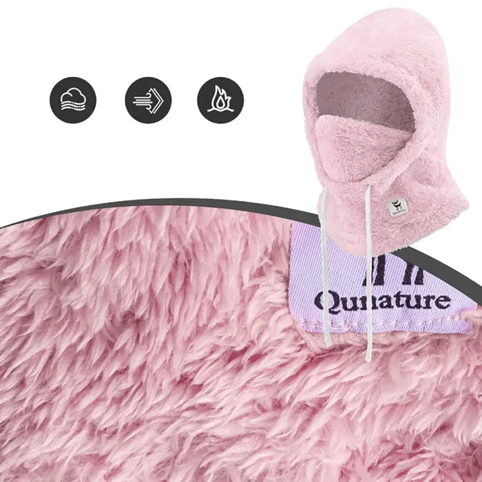 Qunature Arctic Velvet Ski Balaclava Размер L - Розов