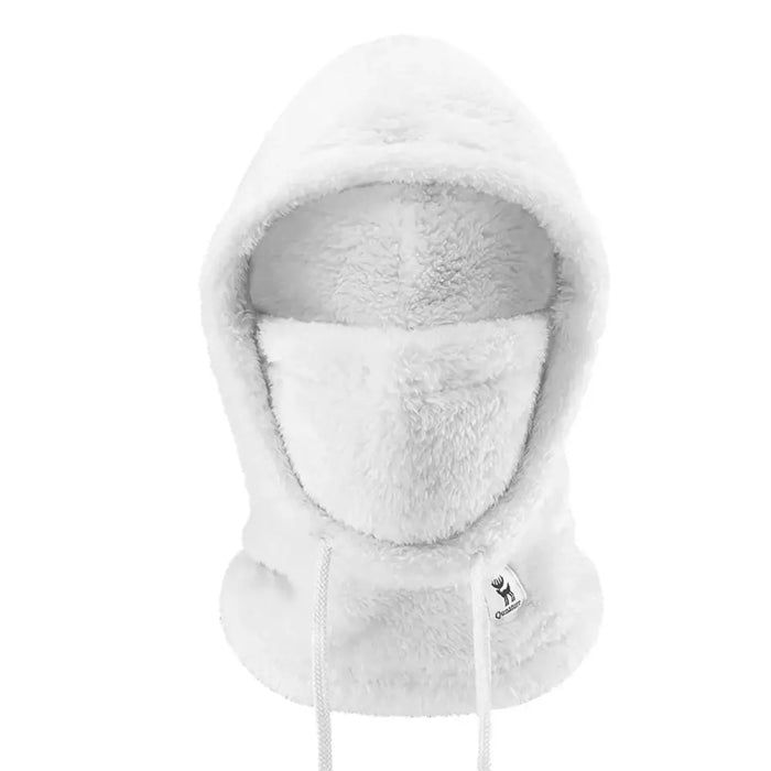 Qunature Arctic Velvet Ski Balaclava Размер M - Бяла