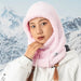 Qunature Arctic Velvet Ski Balaclava Размер M - Розов