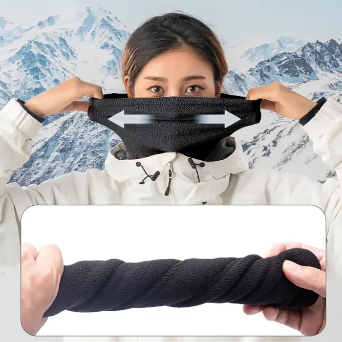 Qunature Oli Ski Neck Warmer Размер L - черен