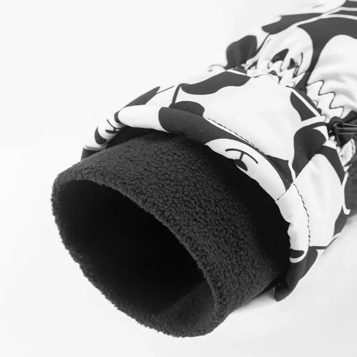 Qunature Panda Heat Transfer Ски ръкавици Детски размер S