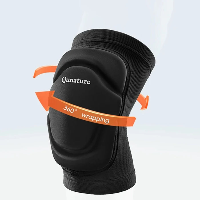 Qunature 2205000103 Ски наколенки, размер L - черни