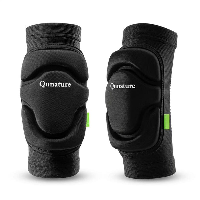 Qunature 2206000103 Протектори за лакти за ски, размер L - Черни
