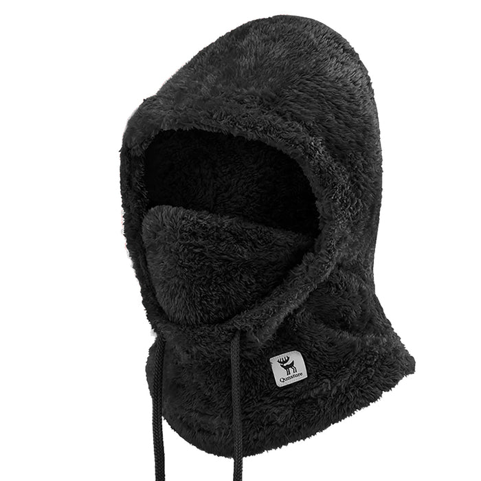 Qunature Arctic Velvet Ski Balaclava Размер L - Черен