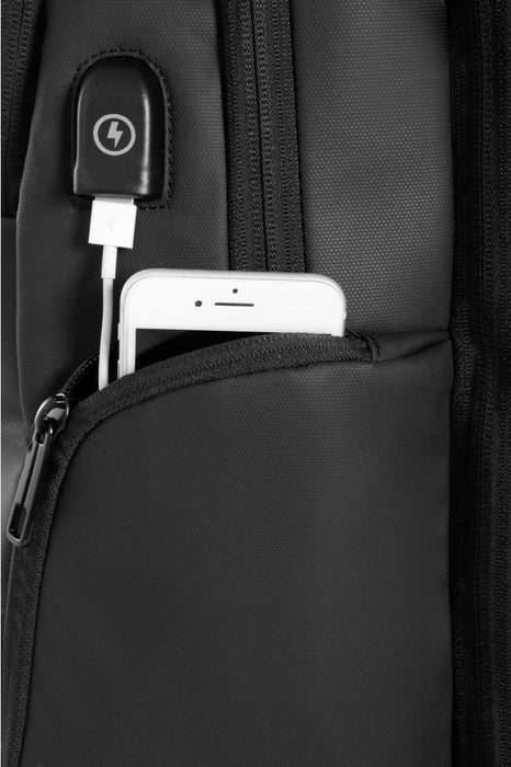 Бизнес раница за лаптоп R-bag - Hold Black