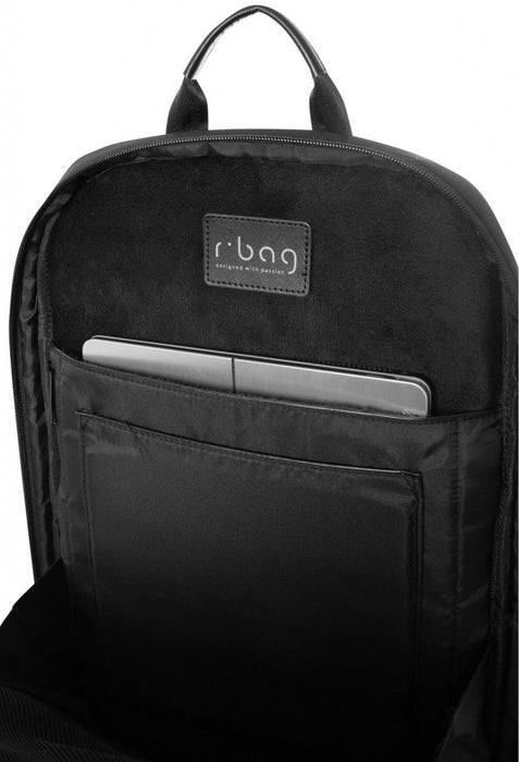 Бизнес раница за лаптоп R-bag - Hold Black