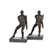 Raamatutugi DKD Home Decor Черен Мед Смола Мъже 14 x 8,4 x