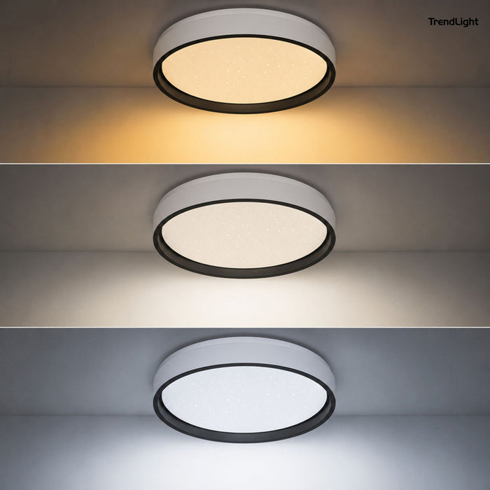 LED ПЛАФОН 30W CCT 48CM 2500LM ДИСТАНЦИОННО УПРАВЛЕНИЕ RABALUX LIRIOPE