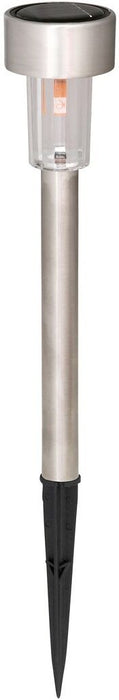 Градинска лампа Rabalux - Solar 8366, LED, IP44, 0.1W, 1.2V, инокс