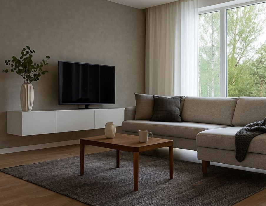 LED плафон Rabalux - Glavian, 24W, 4000K, 37x22.5cm, сиво-бежов