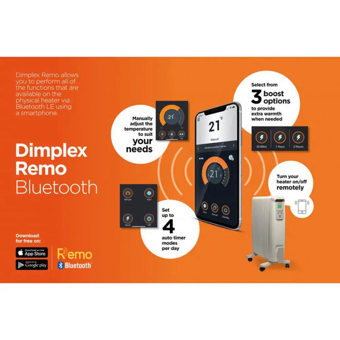 РАДИАТОР DIMPLEX EVORAD 2000W WH БЯЛ 2000.0 W