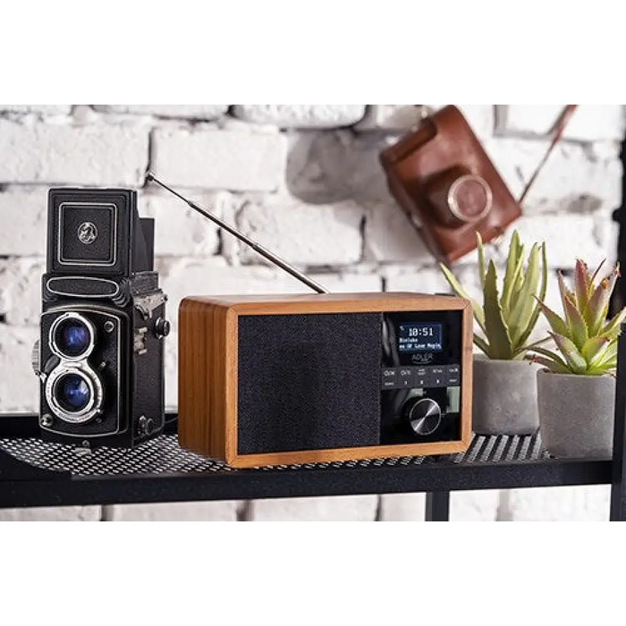 Радио Adler AD 1184 Черен Дървен