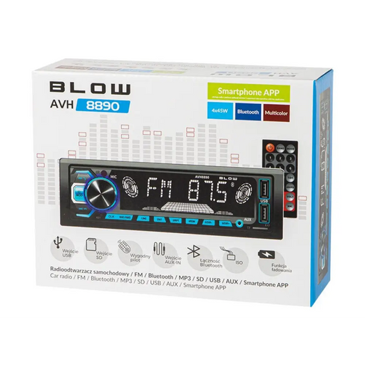 Радио BLOW AVH-8890 Car Black