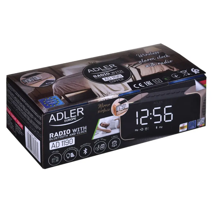 Радио будилник ADLER AD 1190cr