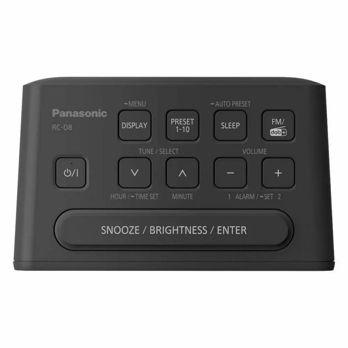 Радио часовник Panasonic RC-D8EG-K Черен