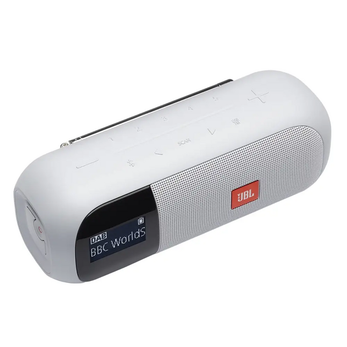 Радио JBL Tuner 2 WHT portable radio with bluetooth