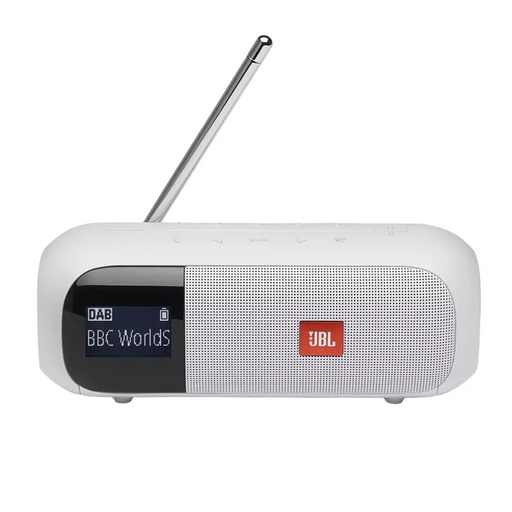 Радио JBL Tuner 2 WHT portable radio with bluetooth