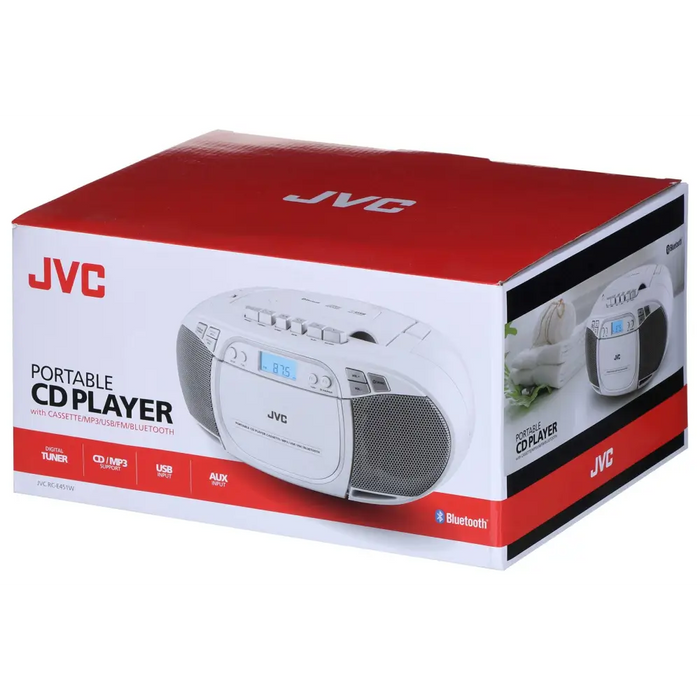 Радио JVC RC-E451W Бял