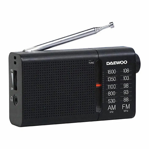 Радио преводач Daewoo Черен AM/FM