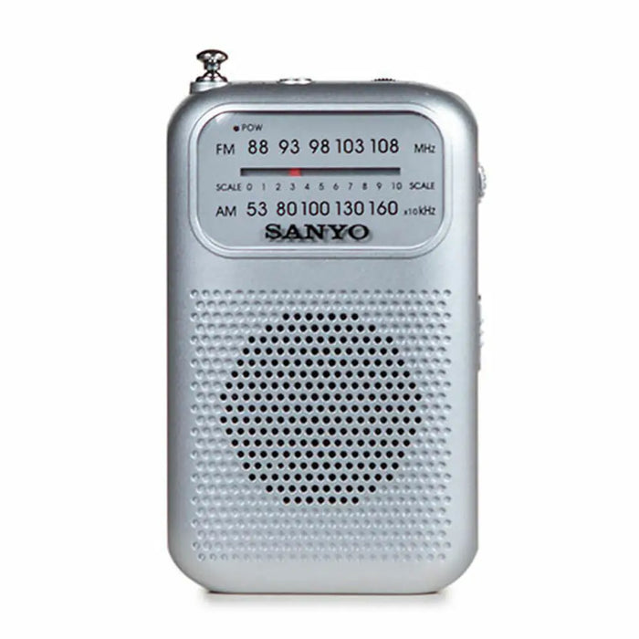 Радио преводач Sanyo AM/FM Сребрист