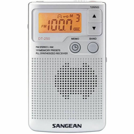 Радио Sangean DT250S Сребрист