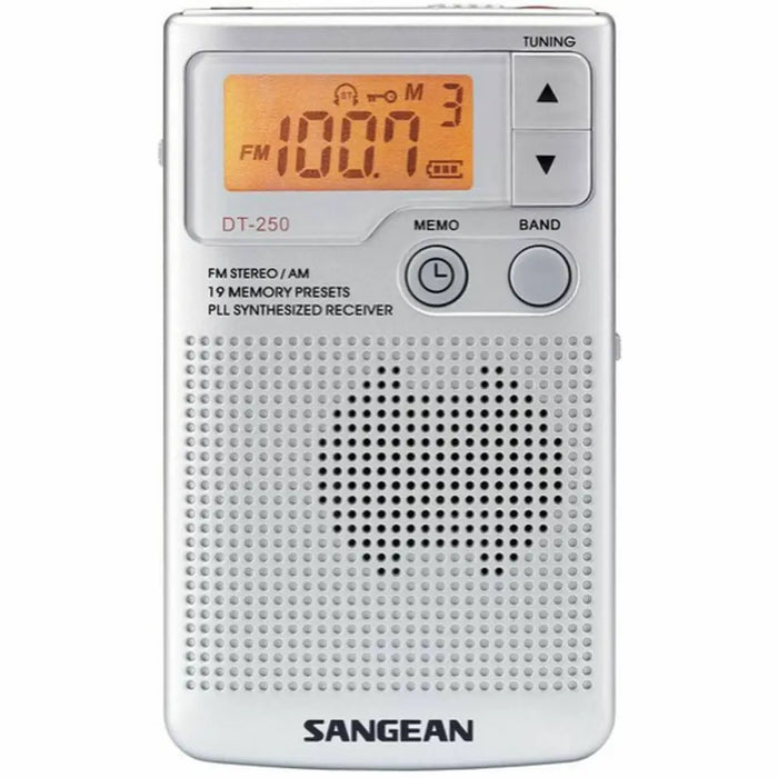 Радио Sangean DT250S Сребрист