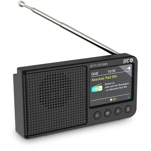 Радио-транзистор SPC JETTY LITE DAB+ 4591N Черен Ретро