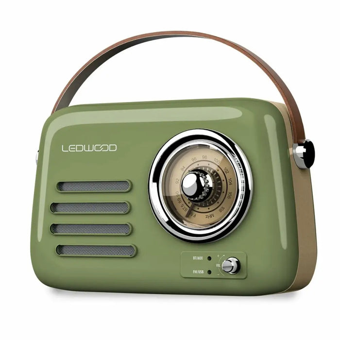 Радио-транзистор Ledwood ALMA GREY Зелен 30 W