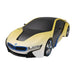 Радиоуправляема кола RASTAR R/C 1:24 BMW i8 жълто-бяла