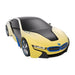 Радиоуправляема кола RASTAR R/C 1:24 BMW i8 жълто-бяла