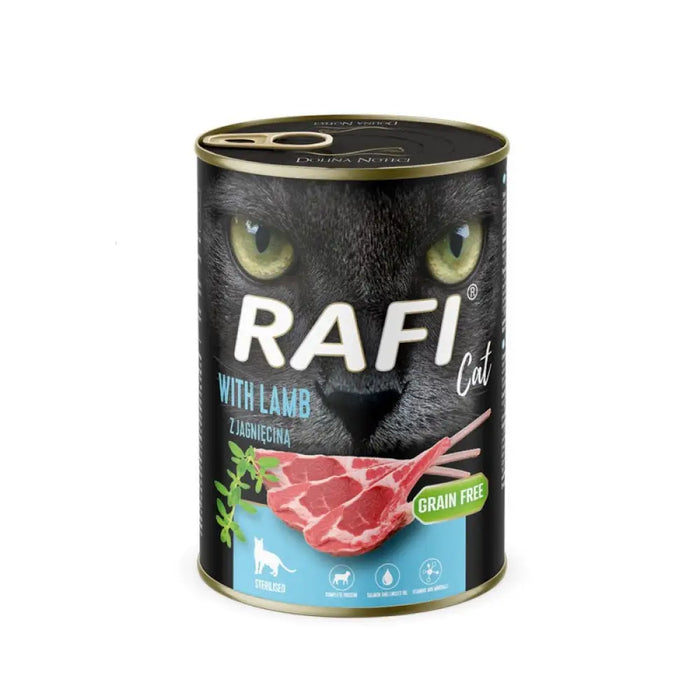 RAFI Cat Adult с агнешко - мокра котешка храна - 400гр