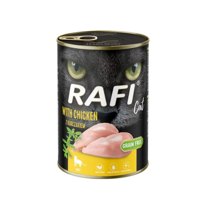 RAFI Cat Adult с пиле - мокра храна за котки - 400гр
