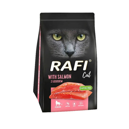 RAFI Cat Sterilised със сьомга - суха храна за котки - 1,5