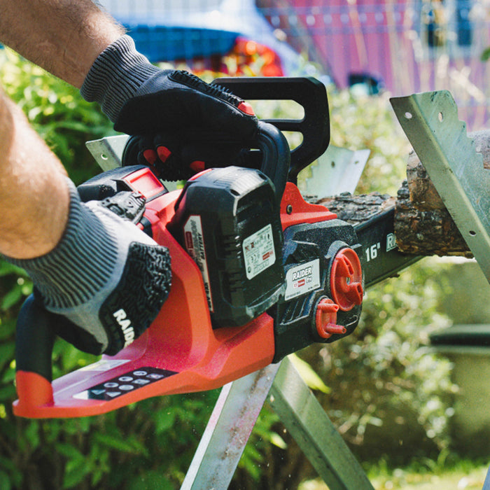 АКУМУЛАТОРЕН ВЕРИЖЕН ТРИОН RAIDER PRO RDP-SBCS20 40 V, БРОЙ БАТЕРИИ 2, 4.00 Ah, ДЪЛЖИНА НА ШИНАТА 40.00 см