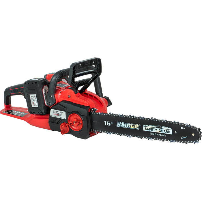 АКУМУЛАТОРЕН ВЕРИЖЕН ТРИОН RAIDER PRO RDP-SBCS20 40 V, БРОЙ БАТЕРИИ 2, 4.00 Ah, ДЪЛЖИНА НА ШИНАТА 40.00 см