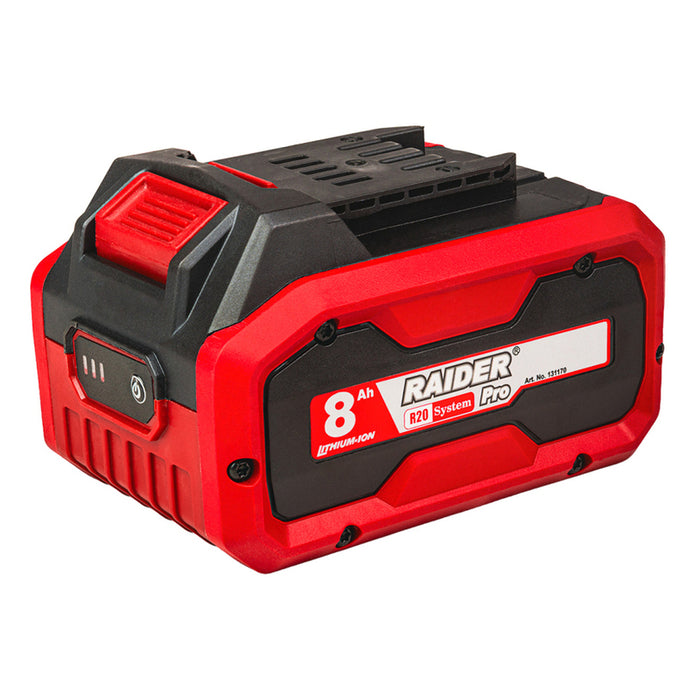 АКУМУЛАТОРНА БАТЕРИЯ 20 V 8 AH RAIDER PRO R20 SYSTEM