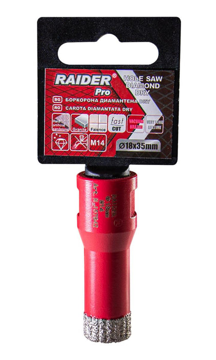 БОРКОРОНА ЗА КЕРАМИКА Ф18ММ RAIDER