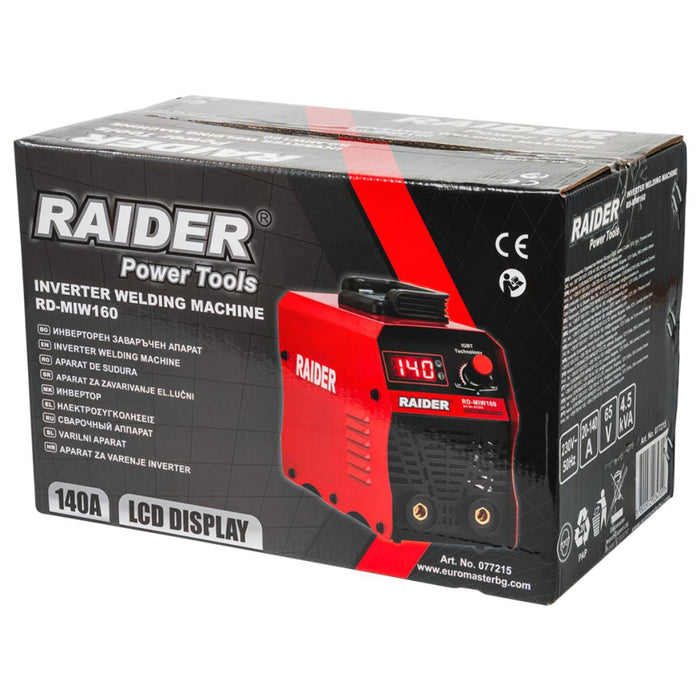 ИНВЕРТОРЕН ЕЛЕКТРОЖЕН RAIDER 140A IW160