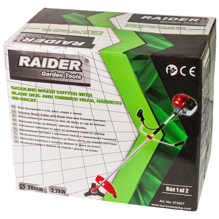 МОТОРНА КОСА RAIDER 52 CM3 RD-GBC27 2К