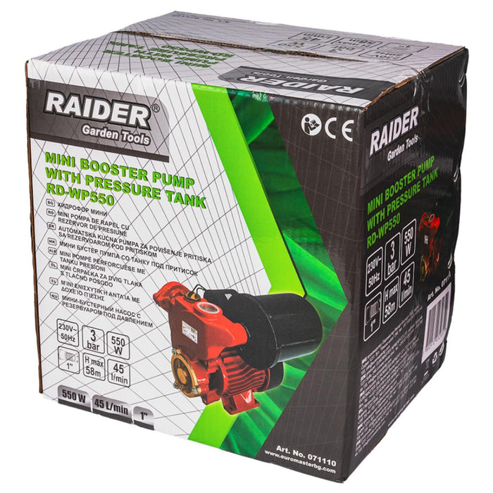 МИНИ ХИДРОФОР RAIDER WP550 45 Л/МИН